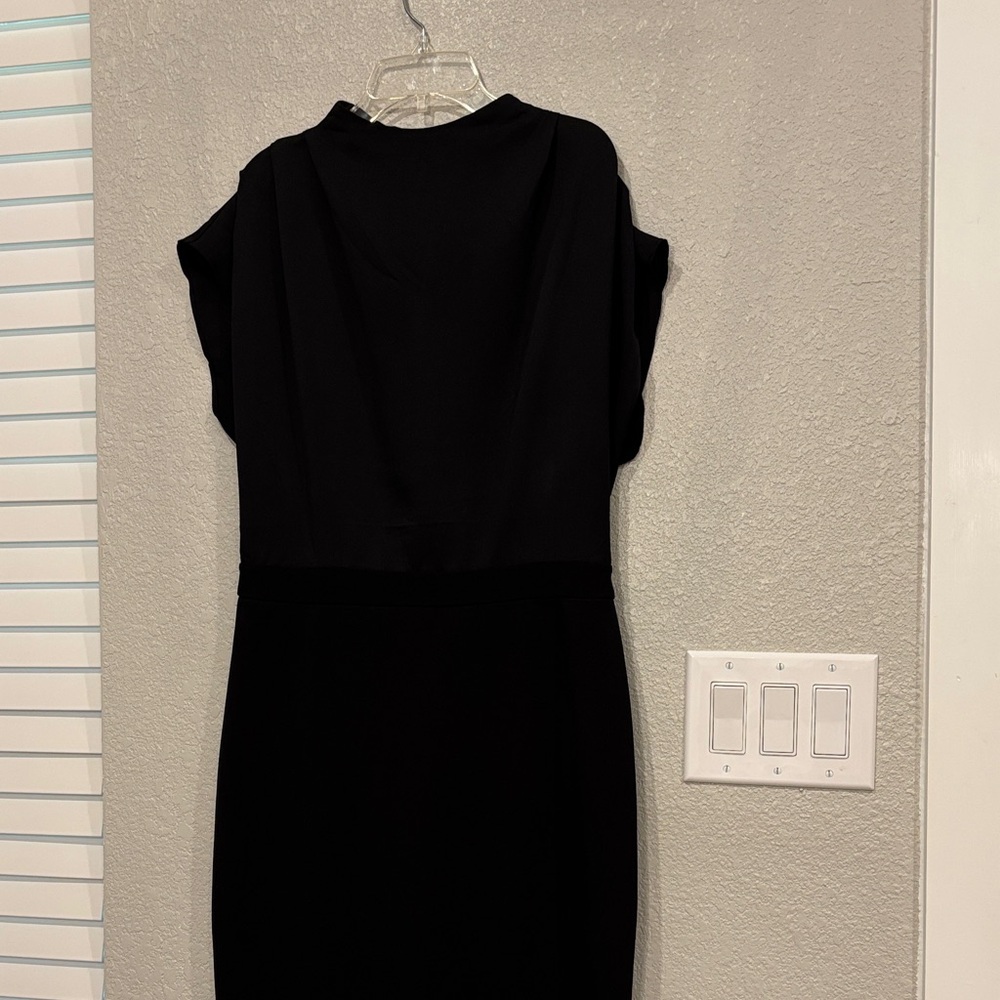 Express Black Long Sleeve Dress